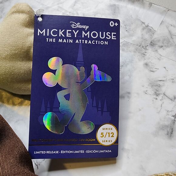 Mickey Mouse The Main Attraction Enchanted Tiki Room Plush Series 5 of 12 - Picture 4 of 4